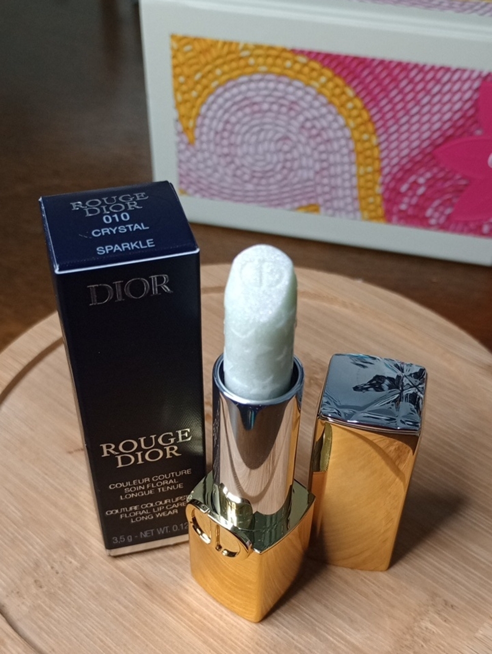 Dior 010 Crystal Sparkle Lipstick in White Pearl - LIMITED EDITION SOLD OUT
